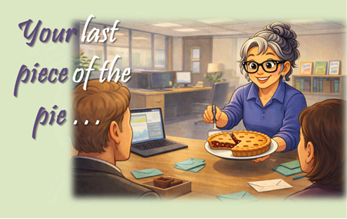 Blog Picture for Last Piece of Pie Blog Picture for Last Piece of Pie